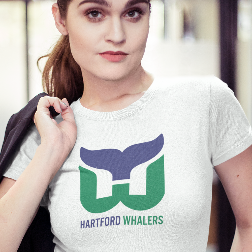 Hartford Whalers hockey t shirt