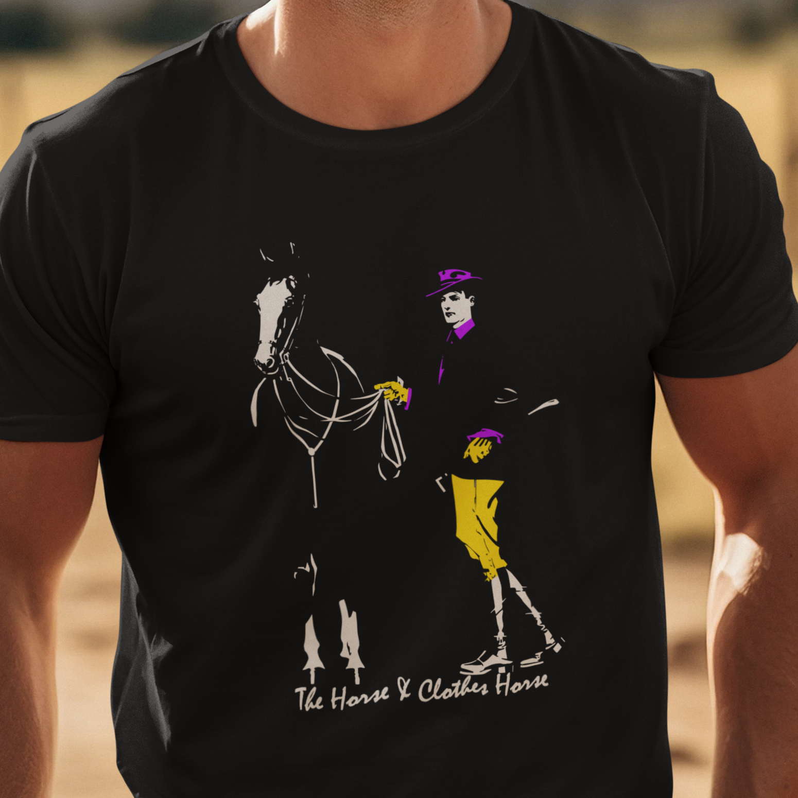 Horse and rider t-shirt
