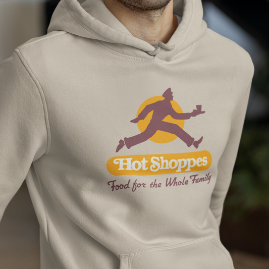 Hoodie with Hot Shoppes logo