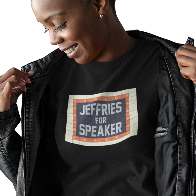 Jeffries for Speaker subway t-shirt