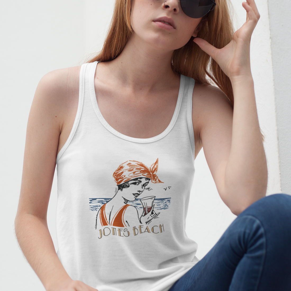 Jones Beach Women's Racerback Tank