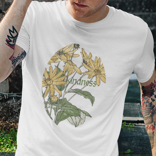 Kindness sunflowers t shirt