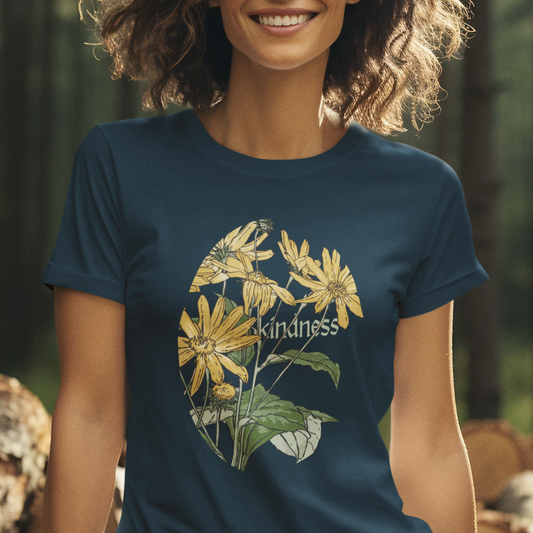 Kindness sunflowers t shirt