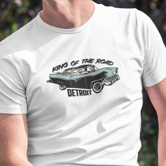 Detroit classic car t shirt