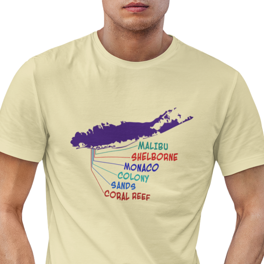 Lido Beach Clubs Unisex T-Shirt