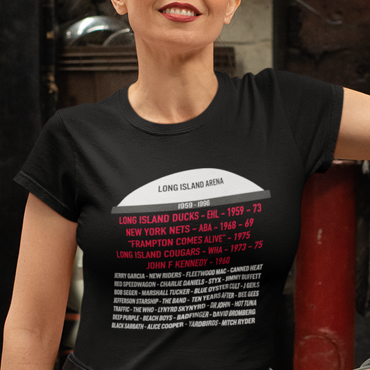Long Island Arena Commack t-shirt