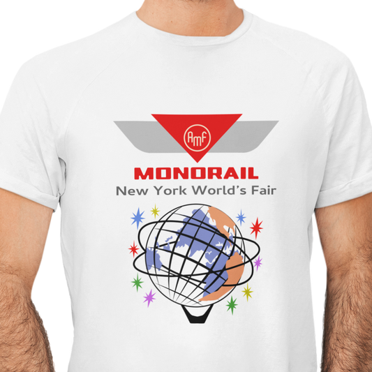 New York World's Fair Monorail Unisex T-Shirt