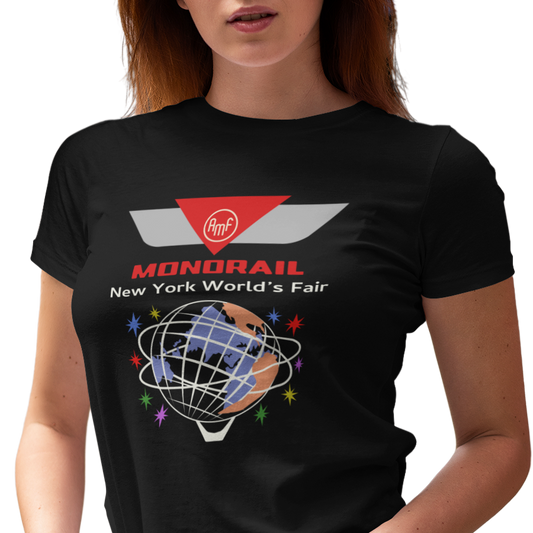 New York World's Fair Monorail Women's T-Shirt