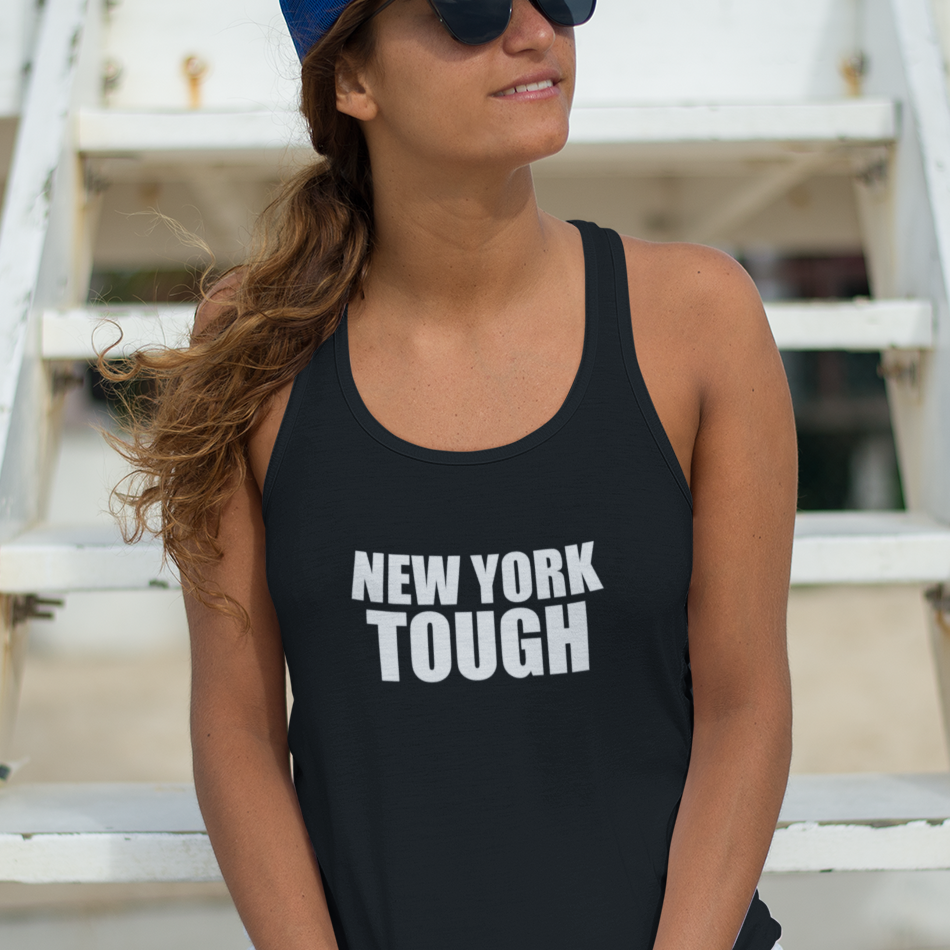 New York Tough - Women's Racerback Tank