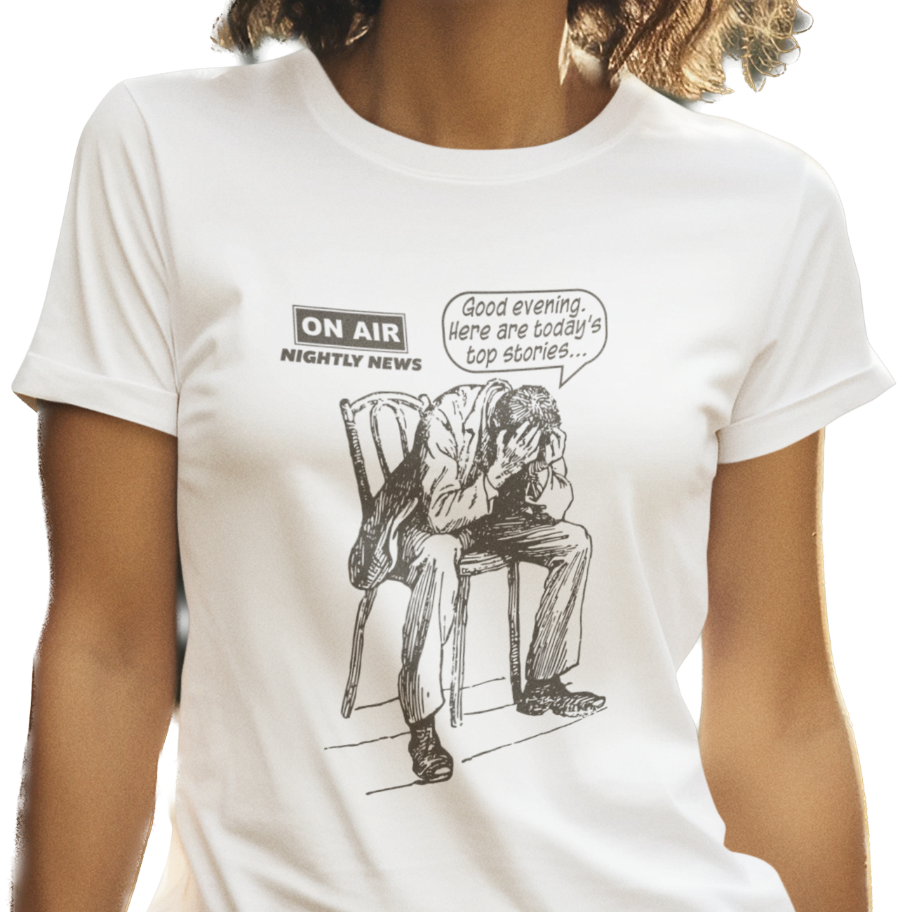 Nightly News Women's T-Shirt