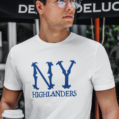 T-shirt with New York Highlanders baseball team graphic