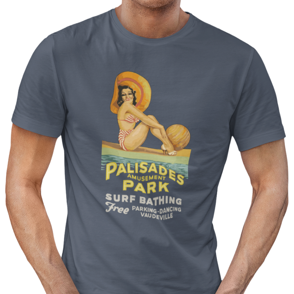 Palisades Amusement Park T-Shirt, New Jersey Tee Unisex