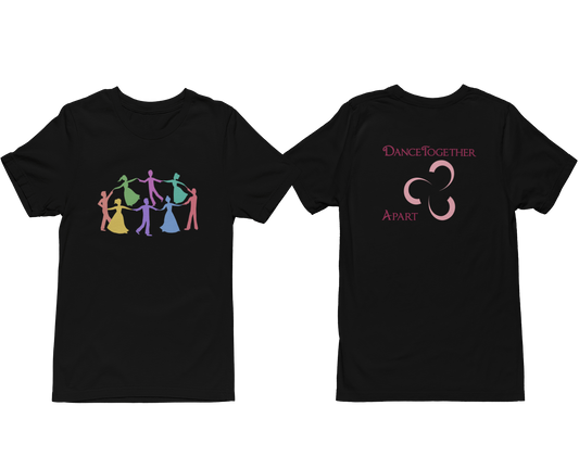 Dance Together Apart - Front/Back - Custom Women's T-Shirt