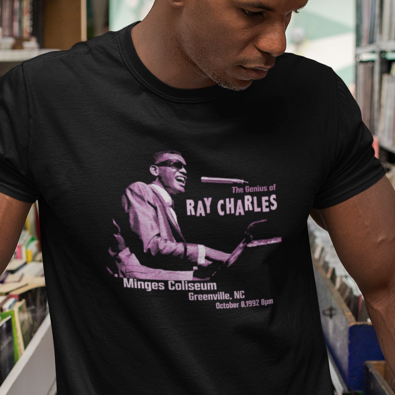 Ray Charles Minges Coliseum t-shirt