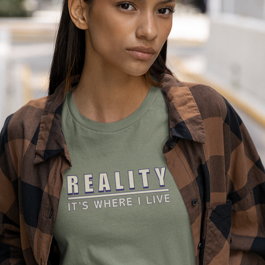 Reality - Where I Live t shirt