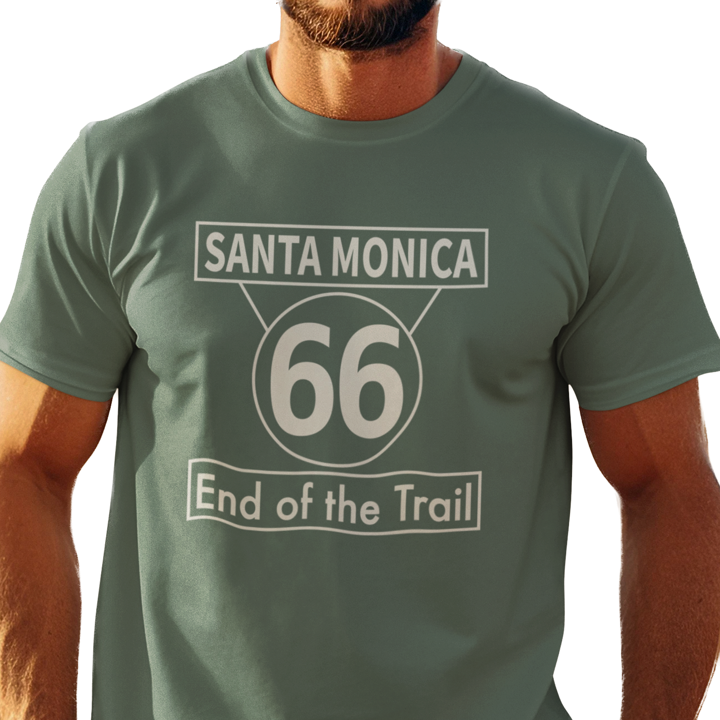 Santa Monica Route 66 t-shirt