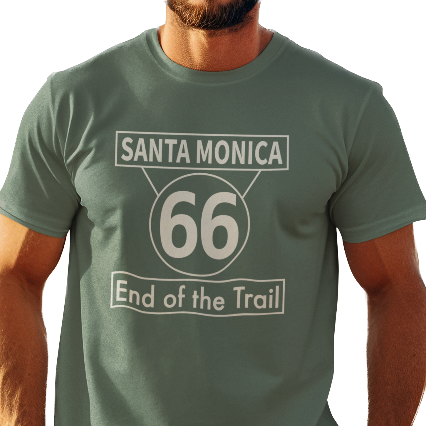Santa Monica Route 66 t-shirt