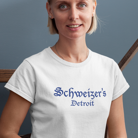 Schweizer's Detroit t shirt