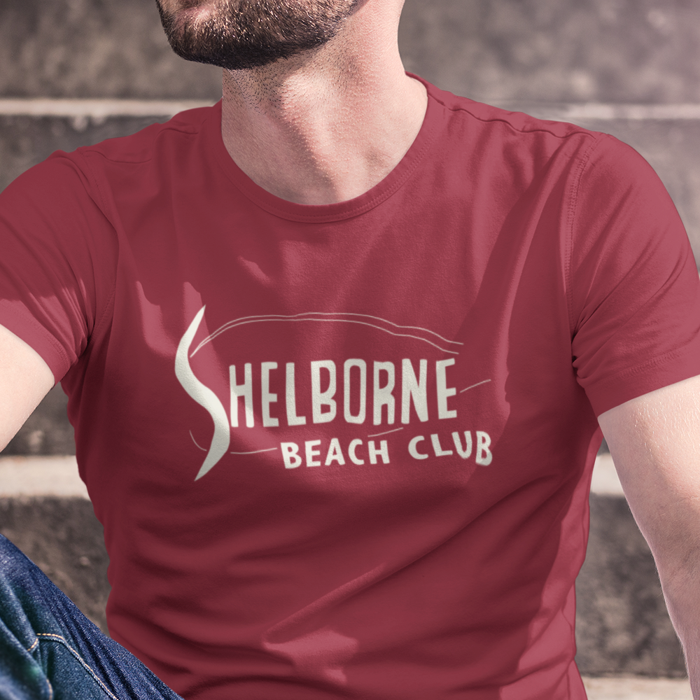 Shelborne Beach Club Lido Beach Long Island T-shirt