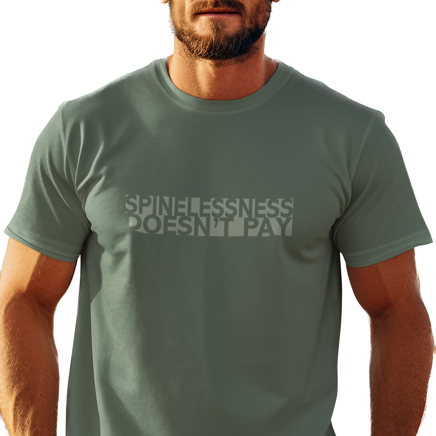 Spinelessness Doesn't Pay Unisex T-Shirt