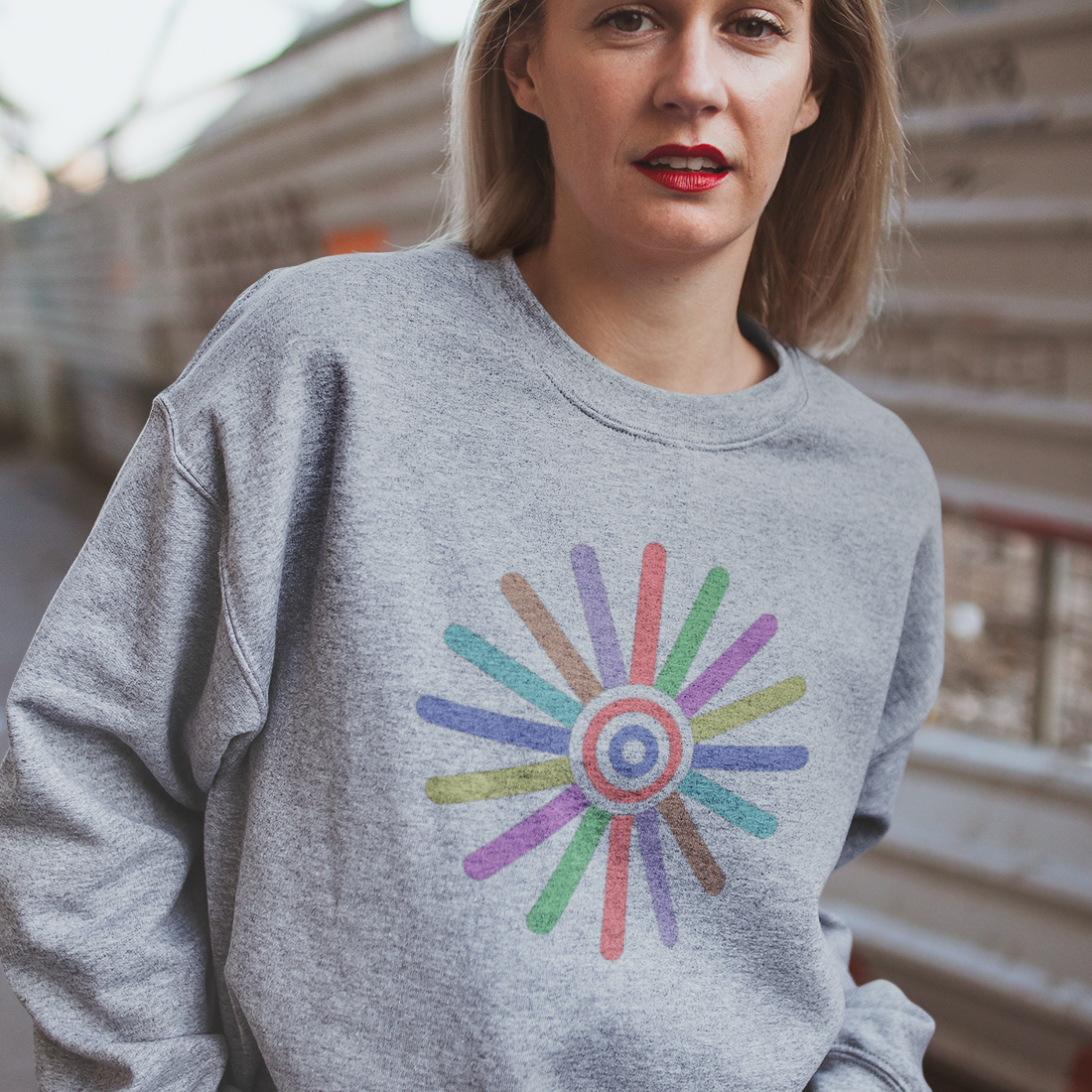 Spokes Graphic sweatshirt