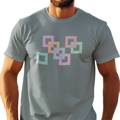 Graphic T-Shirt Square Frames Unisex Tee