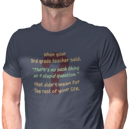 No Such Thing as a Stupid Question Unisex T-Shirt