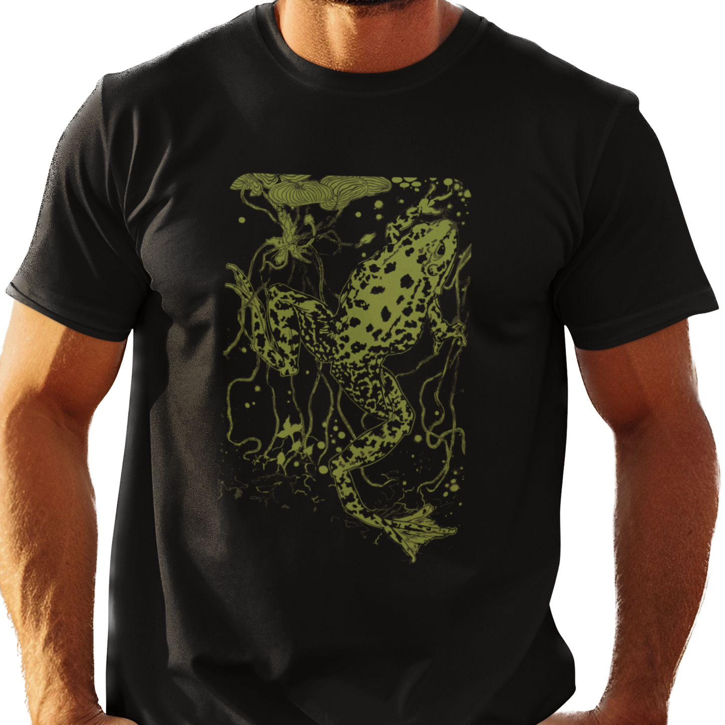 Frog T-Shirt Swimming Frog Unisex