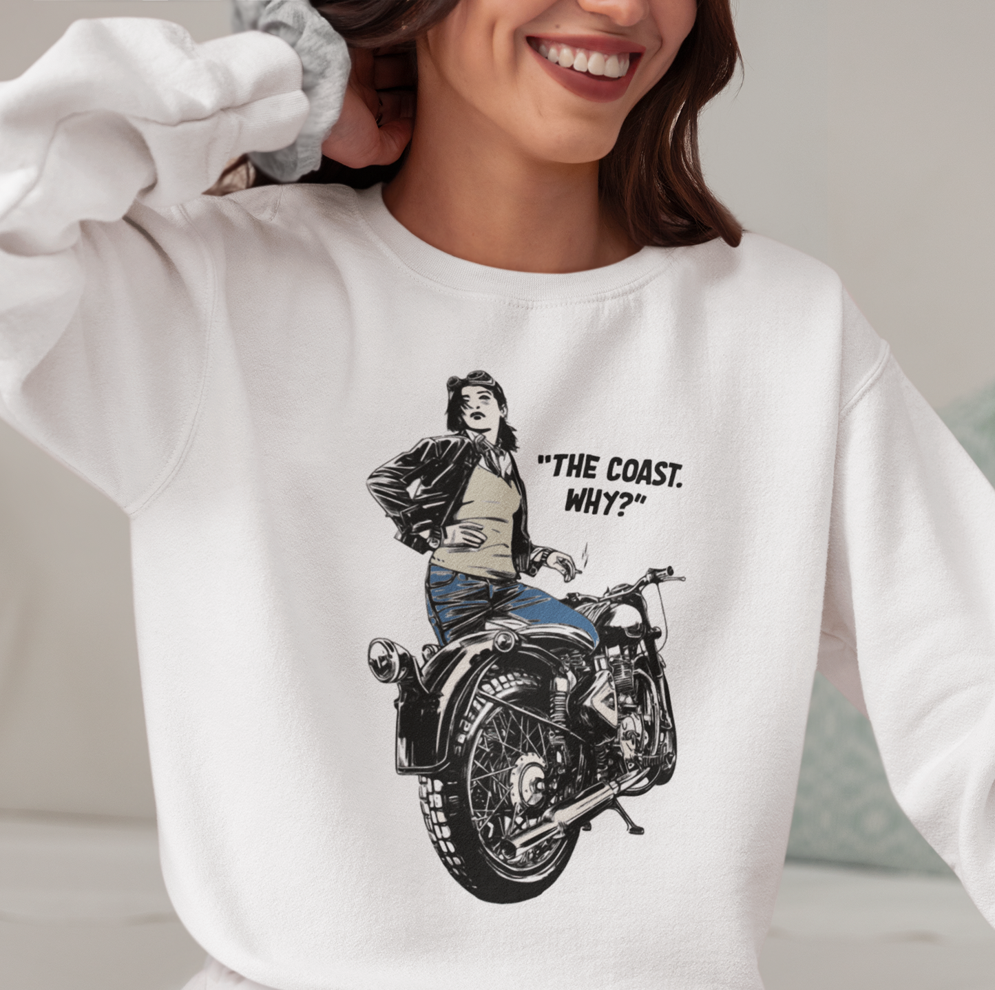 The Coast - Motorcycle - Unisex Sweatshirt