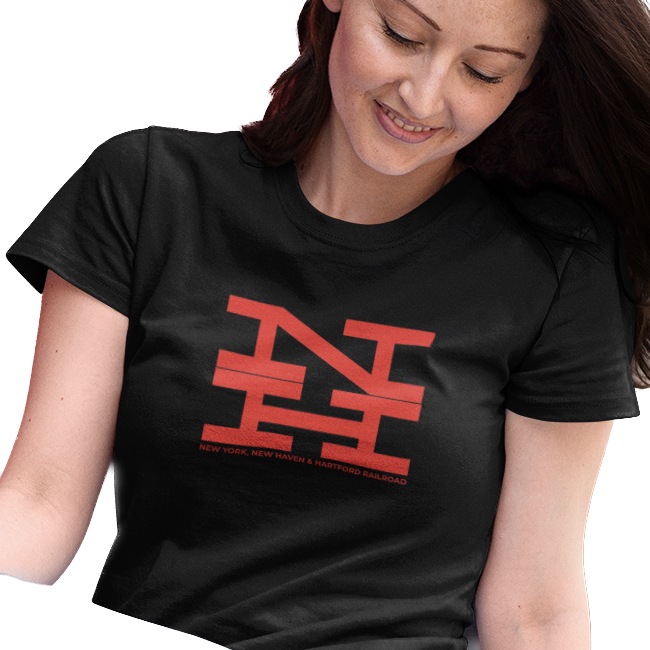 New York, New Haven & Hartford Railroad T-Shirt Women's