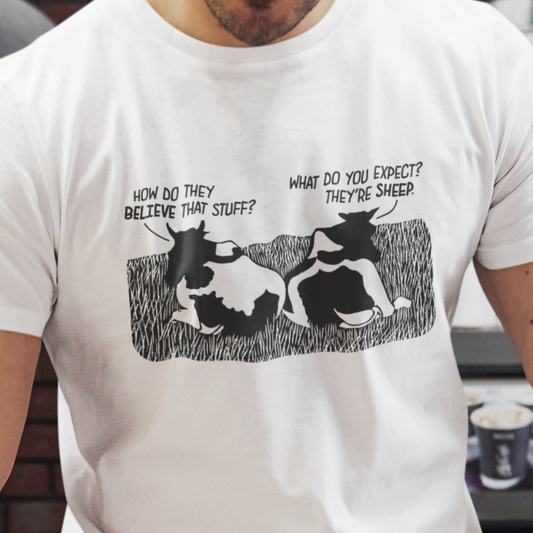 They're Sheep Funny Unisex T-Shirt
