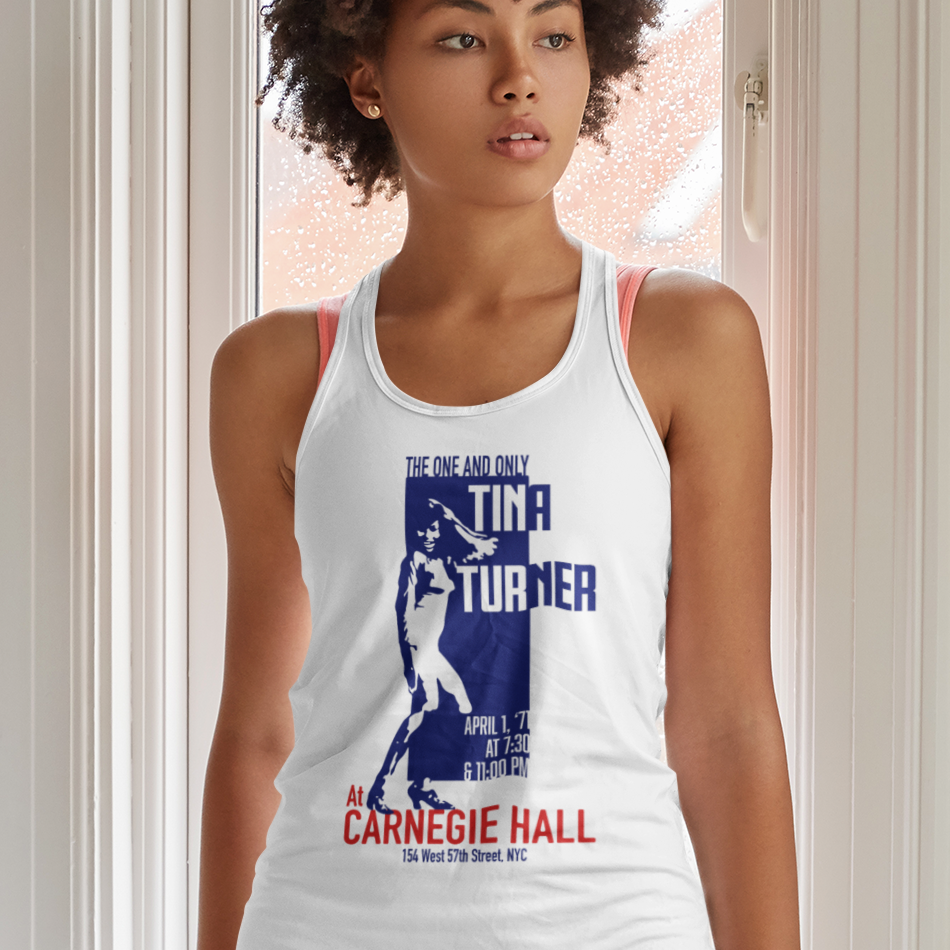 Tina Turner Carnegie Hall tank top