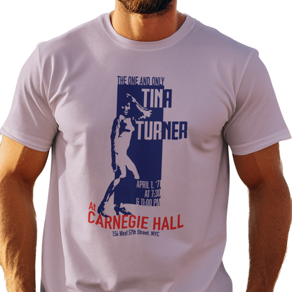 Tina Turner T-Shirt Carnegie Hall Unisex