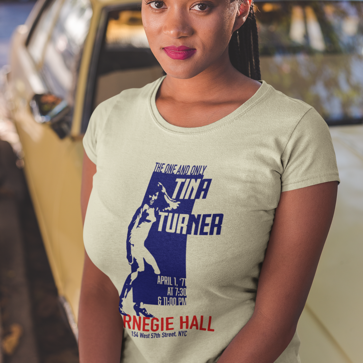 Tina Turner Carnegie Hall t shirt