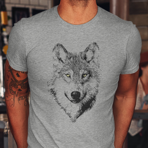 Wolf - Leader of the Pack - Unisex T-Shirt