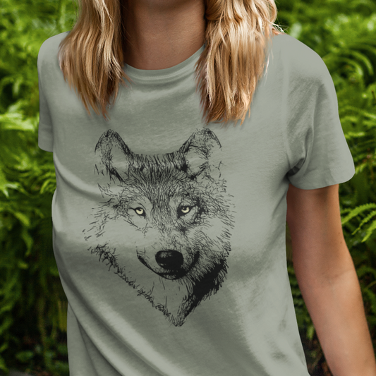 Wolf - Leader of the Pack - Women's T-Shirt