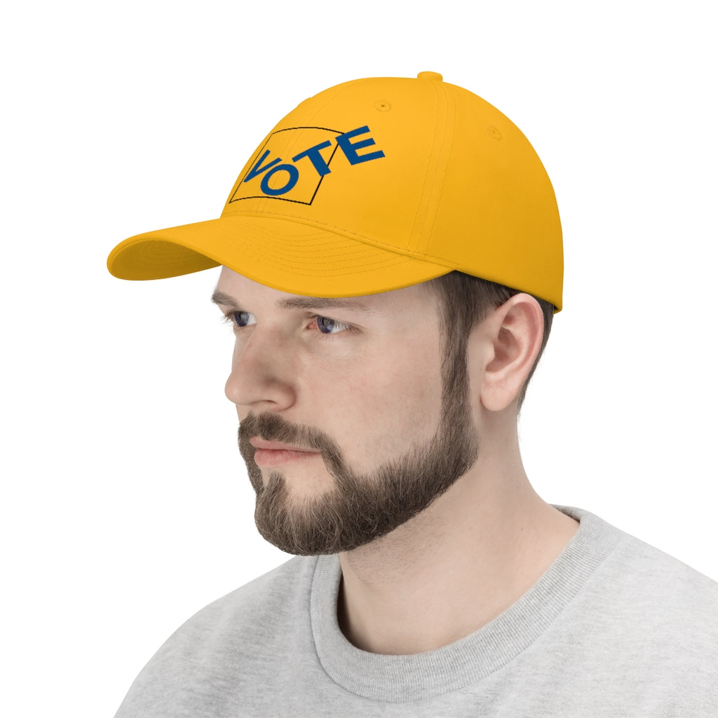 Vote Checkbox - Embroidered Hat