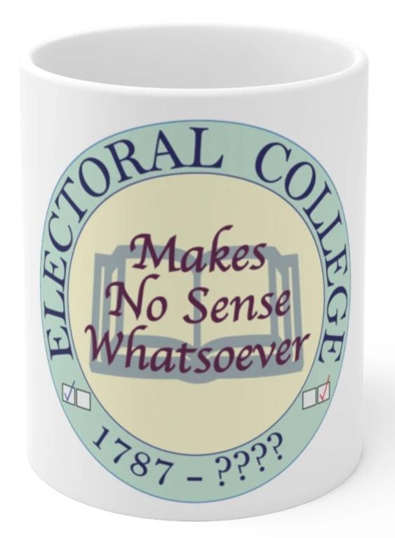 Electoral college coffee mug