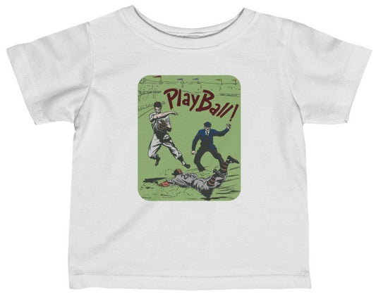 Play Ball baseball baby t-shirt