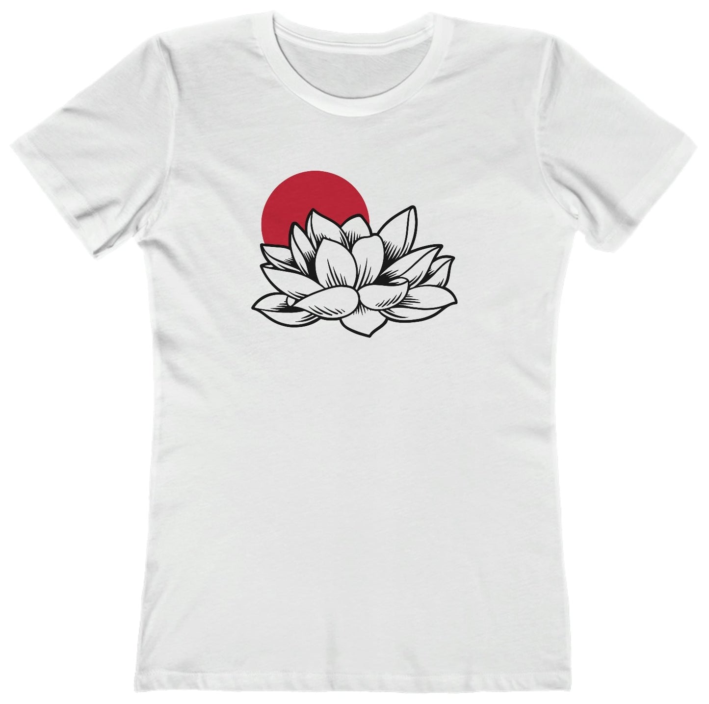 Lotus and Sunset - Women's T-Shirt
