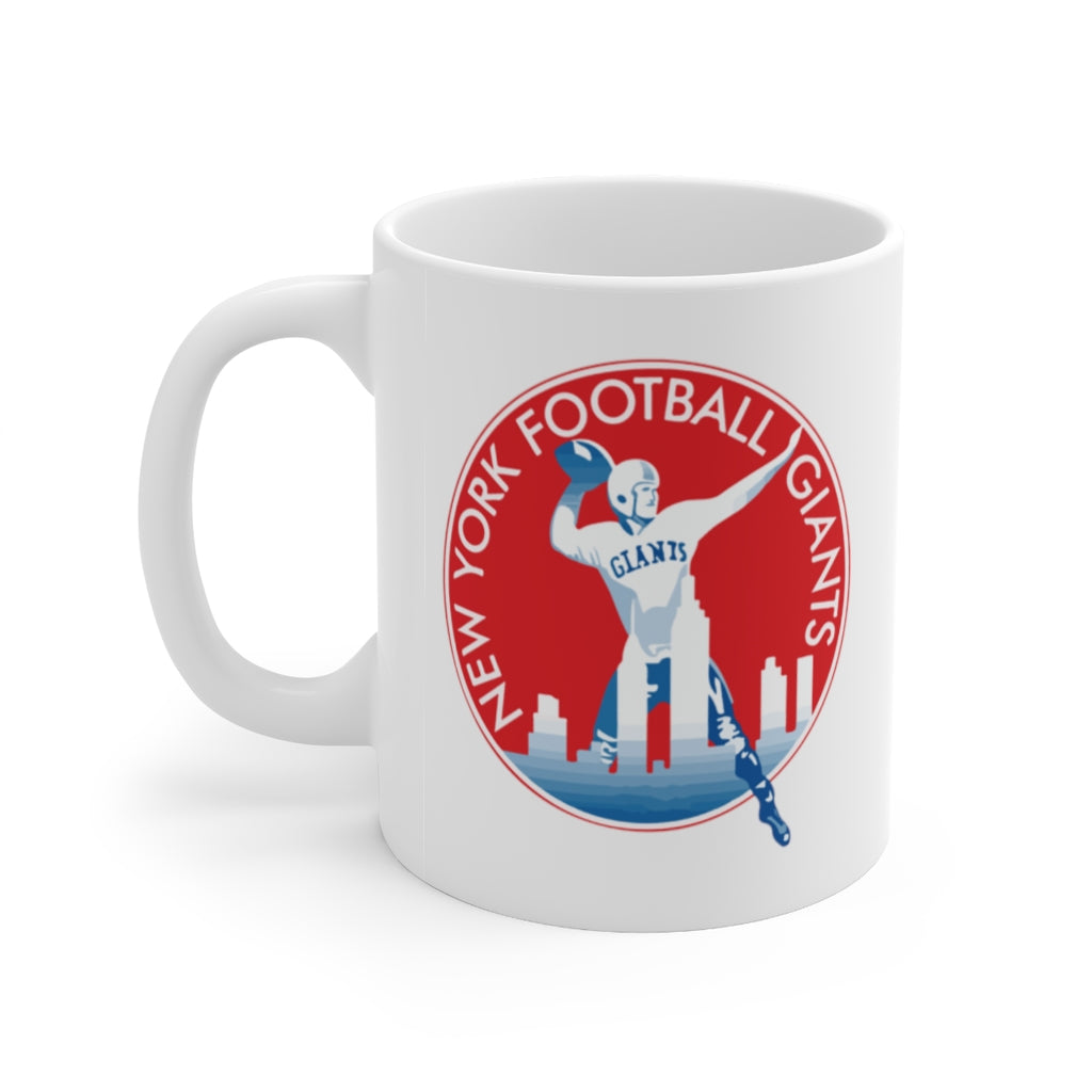 Throwback New York Football Giants - Ceramic Mug 11oz