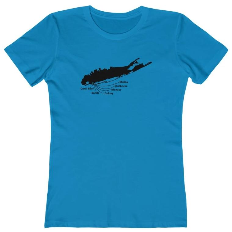 Lido Beach Clubs Women's T-shirt