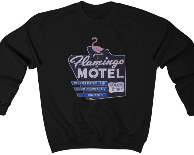 Flamingo Motel sweatshirt
