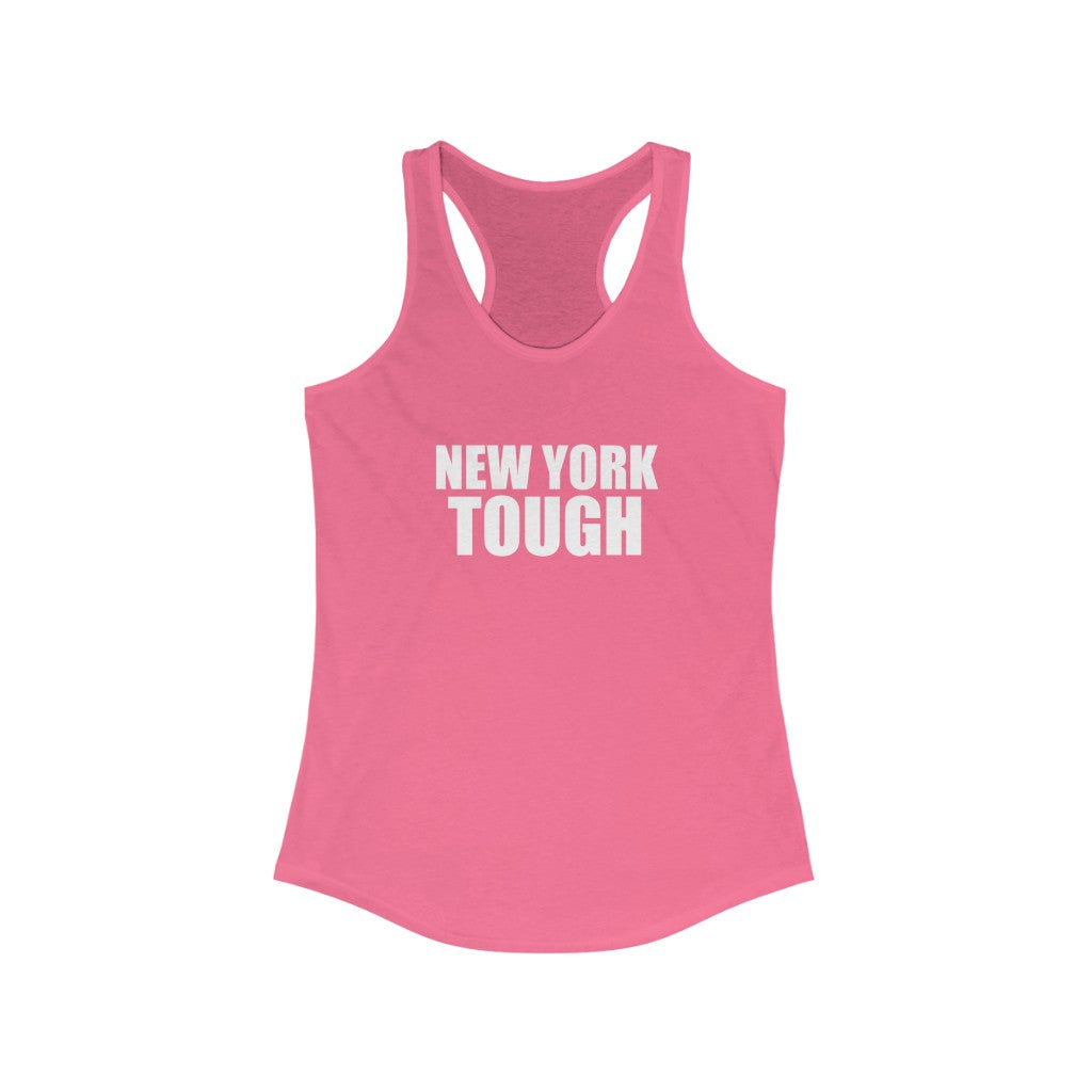 New York Tough - Women's Racerback Tank