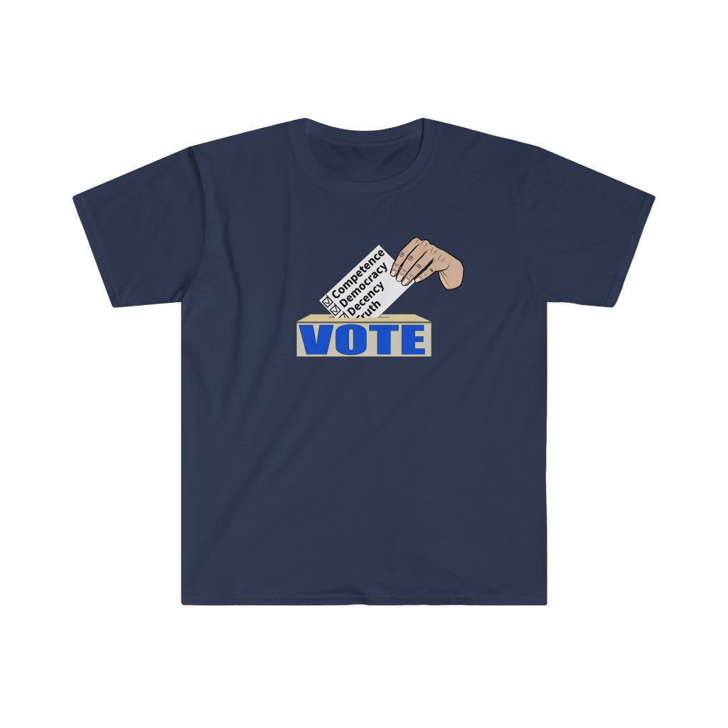 Vote Blue Ballot - Unisex T-Shirt