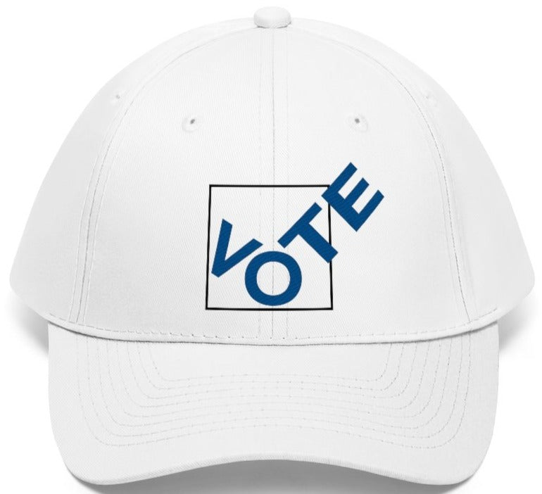 Vote Checkbox - Embroidered Hat
