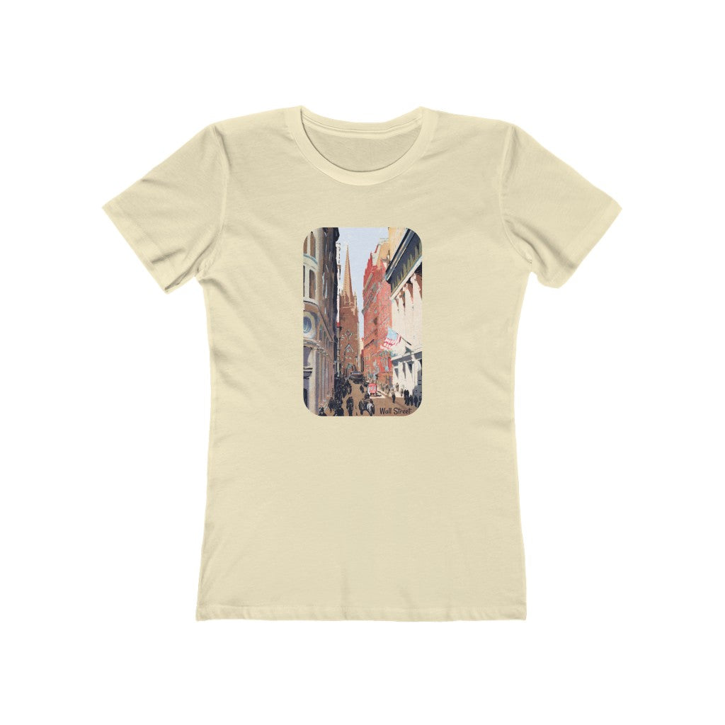 Wall Street & Trinity Church - Women's T-Shirt