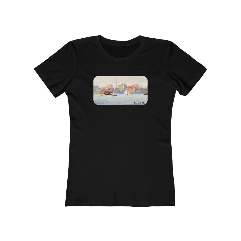 Old New York River View - Women's T-Shirt