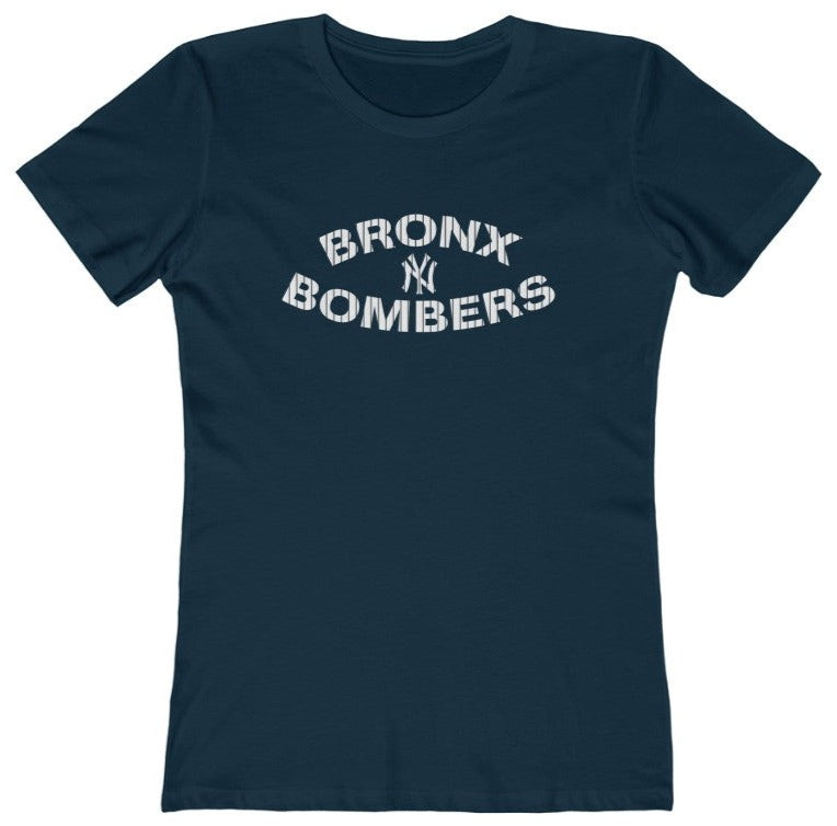 Printify Bronx Bombers - Women's T-Shirt Solid Midnight Navy / 2XL