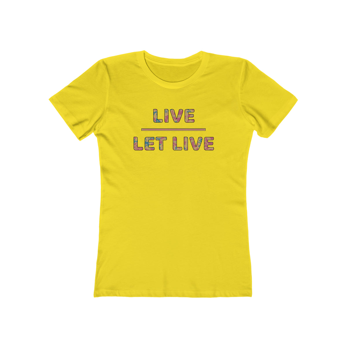 Live Let Live - Women's T-Shirt
